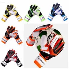 Luvas de Futebol ADAMES, Luvas de Goleiro Antiderrapantes de Alta Qualidade, Luvas de Treinamento Coloridas com Látex Re