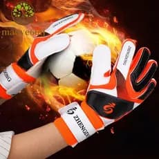 Luvas de Futebol MAOYE66, Luvas de Goleiro Antiderrapantes de Alta Qualidade, Luvas de Treinamento em Látex Reforçado 10
