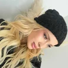 Touca De Inverno Feminino Tricot Trabalhado Acessórios Femininos Elegante Quentinha Premium
