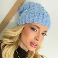 Touca De Inverno Feminino Tricot Tranças Acessório Gorro Feminino Elegante Quentinha Premium