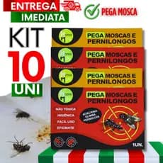 Conjunto Adesivo Pega Mosca Pernilongo e Mosquito Cola Adesiva Não Toxico Insetos Voadores Eficaz