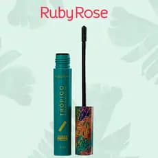 Máscara Para Cílios Trópico Ruby Rose Define e Alonga Longa Duração Efeito Natural