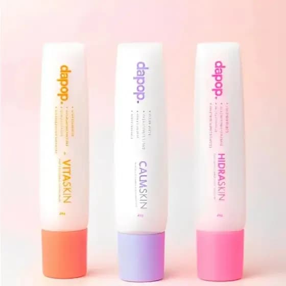 Hidratante Facial Dapop 72h Hidratação Niacinamida Vitamina C Textura Leve