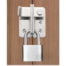 Fechadura De Segurança Da Gaveta Porta Fivela De Aço Inoxidável Do Armário De Casa De Banho Ferragens
