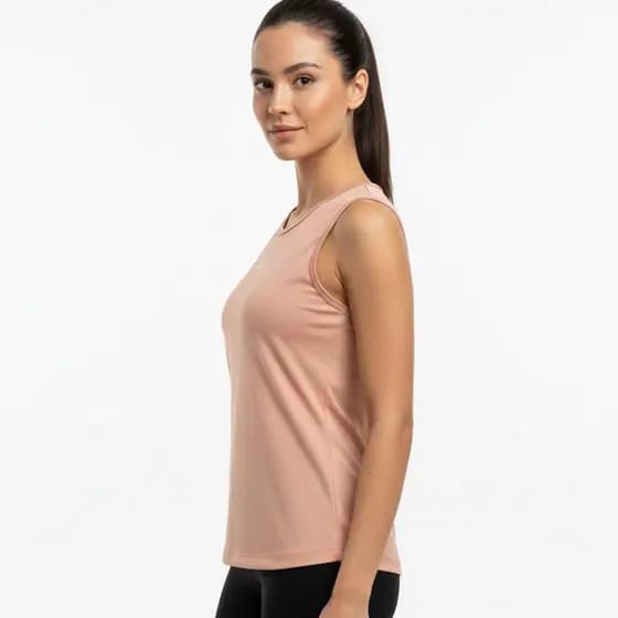 Camisa Regata Feminina Marcio May Sports Segunda Pele Air Rosa