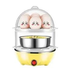 Cozedor 14 Ovos Dois Andares 110V E 220V Cozinhar Vegetais À Vapor