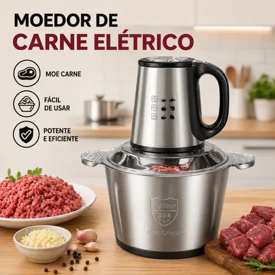 Moedor de Carne Elétrico