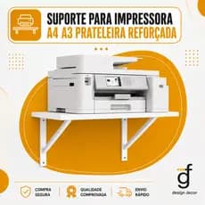 Suporte para impressora REFORÇADO Pequeno médio e grande A4 e A3