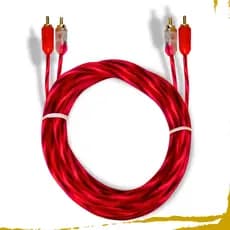 Cabo Rca Automotivo Silicone Injetado Espiral 1 Metro