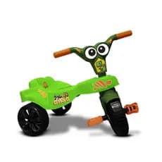 Triciclo Motoca Infantil Kepler para Menina ou Menino | 3 Rodas Estável, Assento Confortável, Brinquedo de Passeio e Div