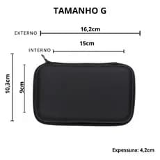 Case Emborrachado - Estojo emborrachado