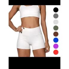 Short Fitness Feminino Cintura Alta Modelador Levanta Bumbum Academia Confortável Compressão Premium