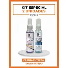 PERFUME CAPILAR DANDAS KIT 2 UN | HIDRATA + PERFUMA | BRILHO E MACIEZ | USO DIÁRIO