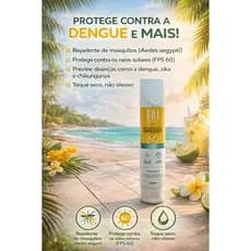 Protetor Solar Dandas FPS 60 com Repelente | Proteção UV + Contra Insetos