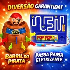 Jogo Infantil Passa Passa Eletrizante Diversão Garantida artbrink