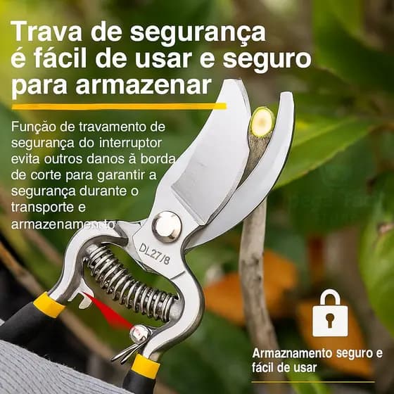 Alicate De Poda Ferramentas Jardinagem Tesoura Poda Alicate de Plantas Galhos Corte Preciso