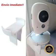 Suporte de Babá Eletrônica Para Berço Universal Ajustável Flexível Monitor Bebê