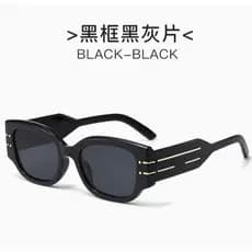 2026 Novo Estilo D Home Europeu Americano ins Moda Óculos de Sol Quadrados Street Shooting Influencer Mesmo Estilo Óculo
