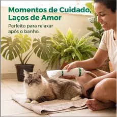Escova Secadora Pet 2 em 1 Seca Remove Pelos Cachorro Gato Profissional