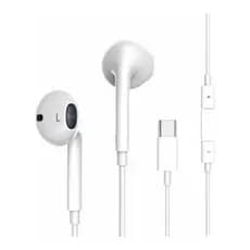 Fone Tipo C Com Microfone 3.5mm USB-C Estéreo Compatível Com Android