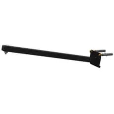 SUPORTE REFLETOR INCLINADO PAREDE BRAÇO 40 CM Preto FAXADA BANNER LED