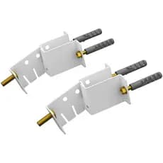 SUPORTE UNIVERSAL INCLINÁVEL ANTI FURTO TV 10" a 65" BRANCO