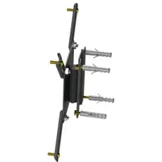 SUPORTE TV 10" a 42" VESA 200X200 1 MOVIMENTO PRETO