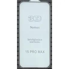 Película compatível com Iphone 15 Pro Max de Vidro 3D