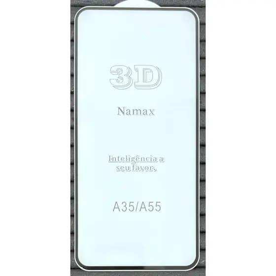 Película compatível com Samsung A35/A55 de Vidro 3D