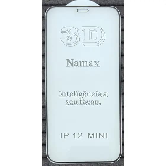 Película compatível com Iphone 12 Mini de Vidro 3D