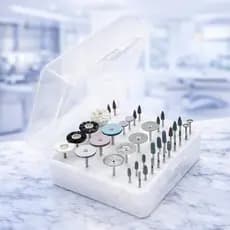 35 Peças Kit De Polimentos De Laboratório 2.35mm Para Moagem Cerâmica Porcelana Escova
