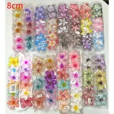 Kits 12 /24 Peças Grampos piranha De Cabelo Flor De Feriado De Praia Barrettes