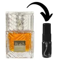 Perfume Unissex Lattafa Khamrah , 2ml, 5ml, 10ml.