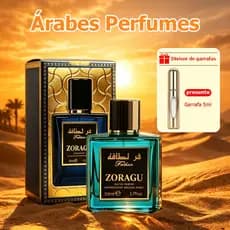 ZORAGU Perfumes Masculinos Árabes 50ml Eau de Parfum com Feromônios Ativados