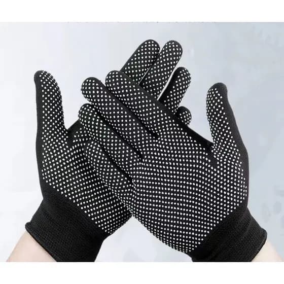 kit c/3 ou 1 Luva de Lã Pigmentada Antiderrapante bolinha moto Inverno Alta Qulidades preto masculino.Feminino. Unissex
