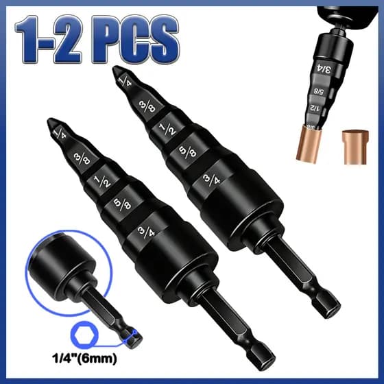 5 em 1 Alargador Tubos Cobre p/ Ar-Condicionado - Expansor Manual Multidiâmetros 1/4" a 5/8", Profissional