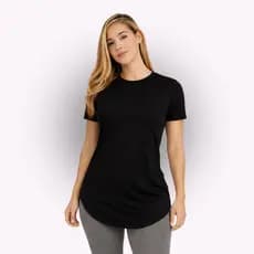 Blusinha Feminina Long Line Academia Basica Promoção