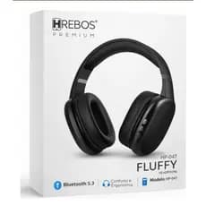Hrebos Headset Bluetooth Hs-047 Premium Preto