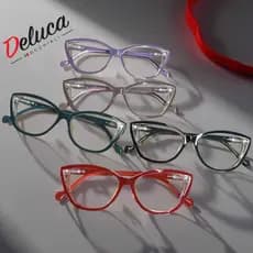 Óculos De Grau para Leitura +1.00 Até +4.50 Feminino Grau P/ Presbiopia 99418