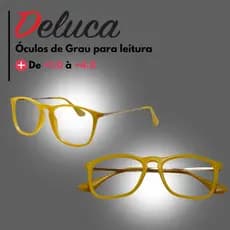 Deluca Óculos Quadrado Unissex Sem Grau