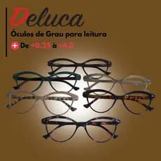 Óculos De Grau para Leitura +0.25 Até +4.00 Feminino Grau P/ Presbiopia 001