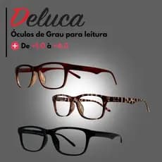 Deluca Oculos de Grau para leitura Unissex 2211