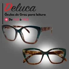 Oculos de grau feminino para leitura Deluca 5189-1