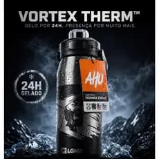 Garrafa Térmica VORTEX THERM 750ml Inox | 24h Gelada | Anti Vazamento | Premium.
