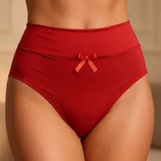 Kit Calcinha Cintura Alta Modeladora Pós Parto M á GG 50 á 54 Thamires