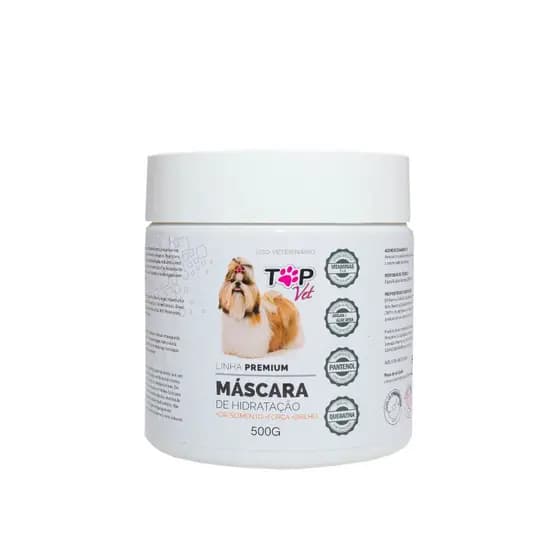 Máscara Premium De Hidratação De Pelos Para Pets Cães e Gatos Top Vet
