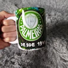 Caneca Verdão Palmeiras Canecas Time de Futebol Canecas Personalizadas 100% Cerâmica