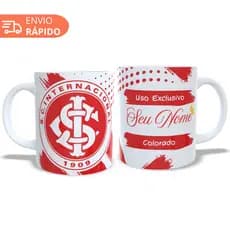 Caneca Internacional Presente Seu Nome Personalizada