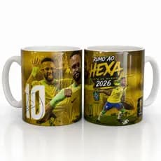 Caneca Neymar Copa do Mundo 2026