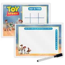 7 Lousa Mágica + Caneta Com Apagador Lembrancinha Festa Infantil Tema Toy Story